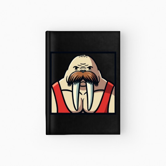 Walrus Wrestler Hardcover Journal