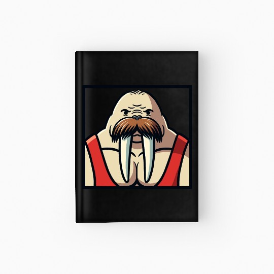 Walrus Wrestler Hardcover Journal