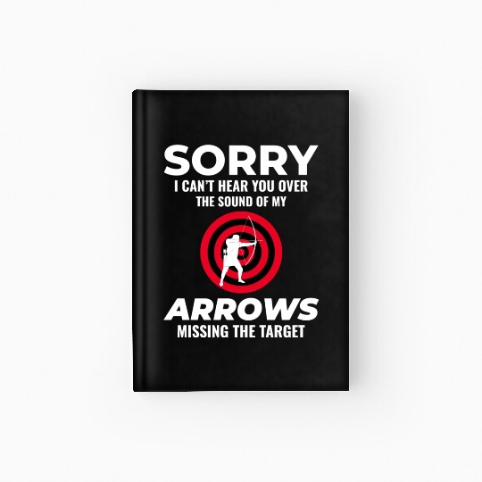 Archery Targets Archer Bullseye Shooting Sport Hardcover Journal