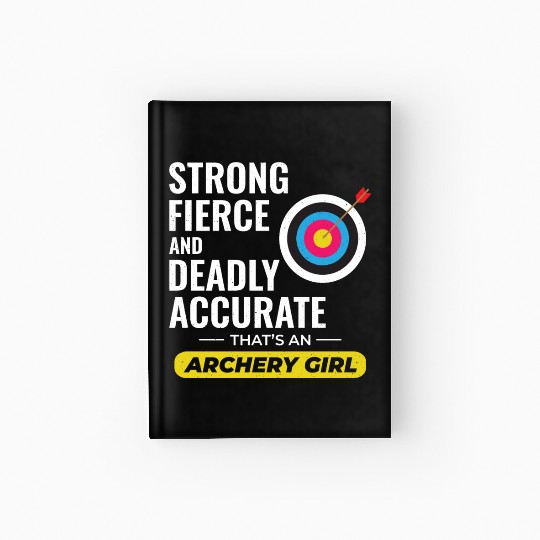 Archery Targets Archer Bullseye Shooting Sport Hardcover Journal