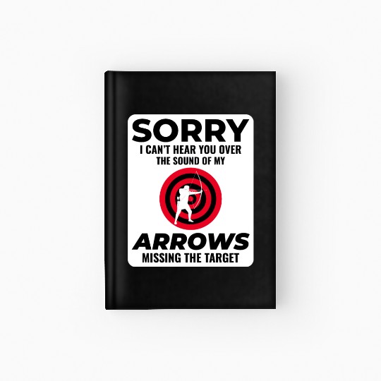 Archery Targets Archer Bullseye Shooting Sport Hardcover Journal