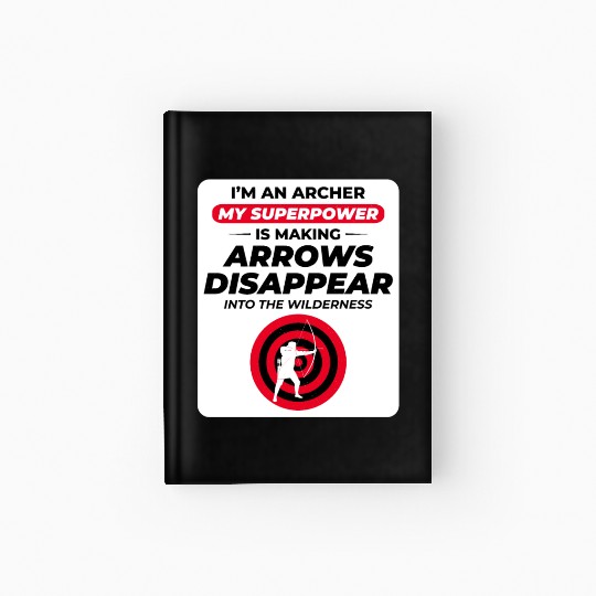 Archery Targets Archer Bullseye Shooting Sport Hardcover Journal