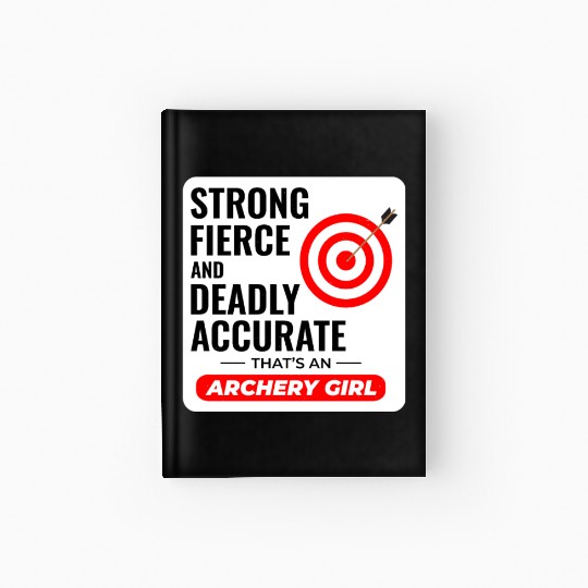Archery Targets Archer Bullseye Shooting Sport Hardcover Journal