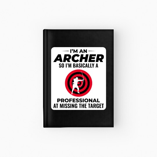 Archery Targets Archer Bullseye Shooting Sport Hardcover Journal