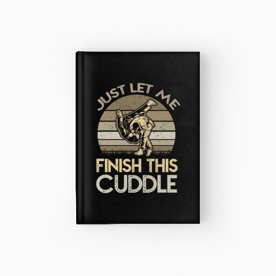 Grappling brazilian jiu jitsu Bjj Hardcover Journal