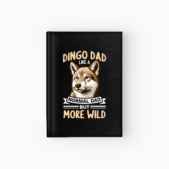 Dingo Australian Dog Hardcover Journal