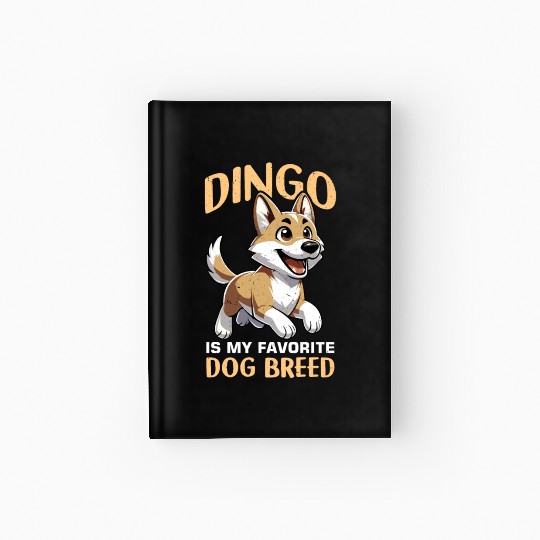 Dingo Australian Dog Hardcover Journal