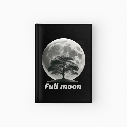 Full moon Hardcover Journal
