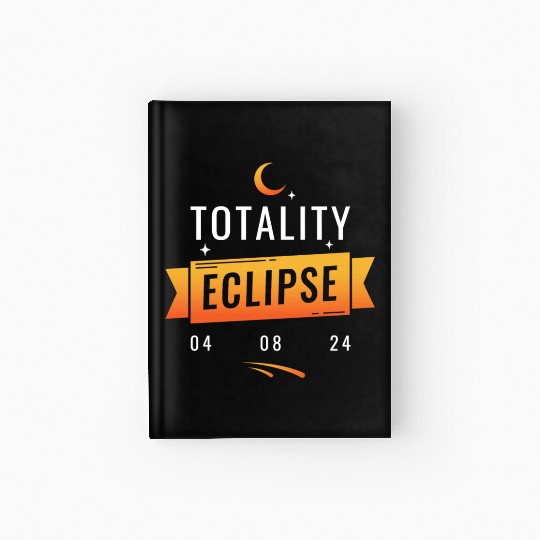 Eclipse Viewing Team solar eclipse 2024 Hardcover Journal