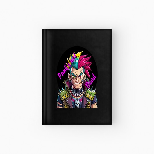 Rebel's Gaze: A Tribute to Punk's Resilience Hardcover Journal
