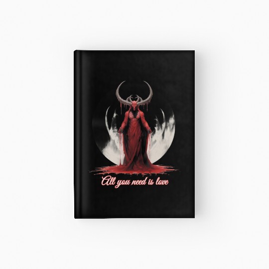 All You Need Is Love - Baphomet Hardcover Journal