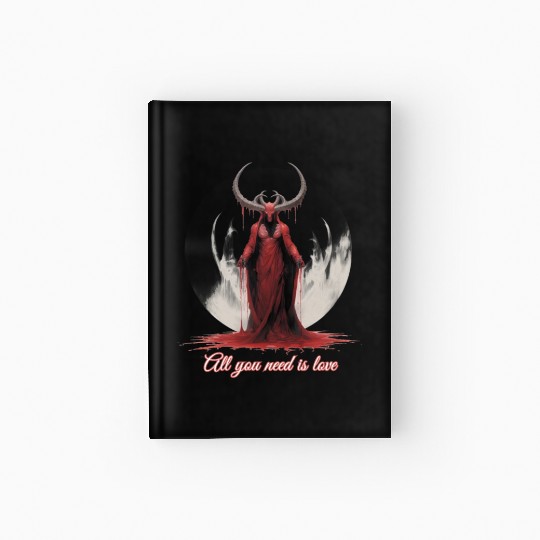 All You Need Is Love - Baphomet Hardcover Journal
