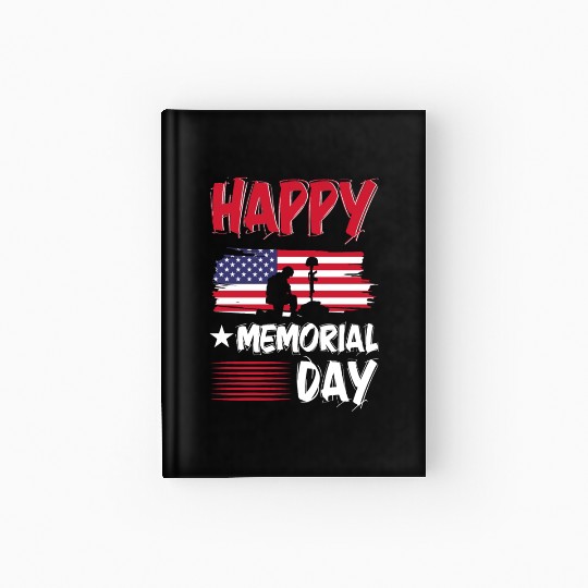 Memorial day Hardcover Journal