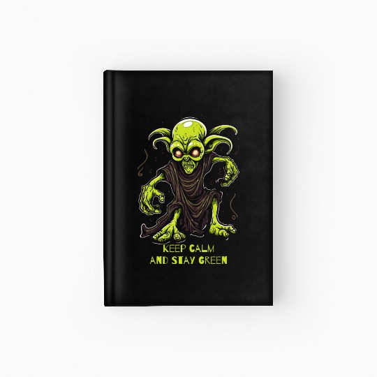 Keep Calm and Stay Green Goblin Hardcover Journal