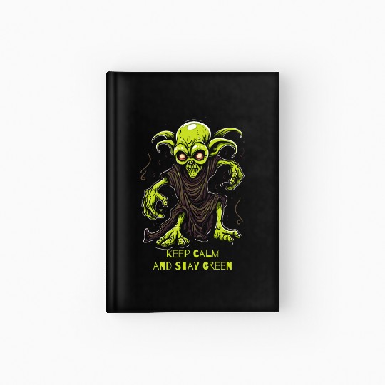 Keep Calm and Stay Green Goblin Hardcover Journal
