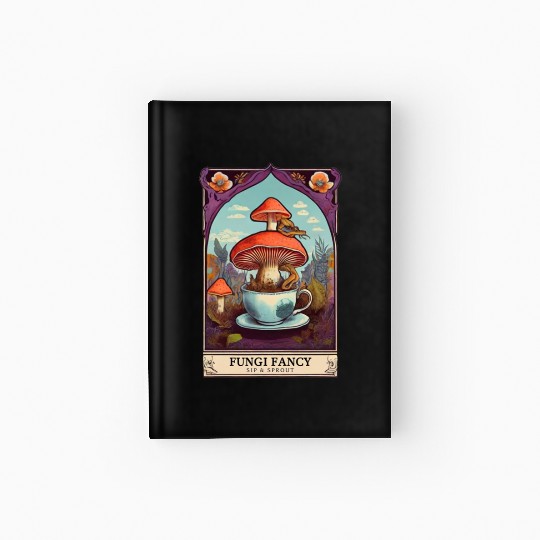 Fungi Fancy Tarot Hardcover Journal