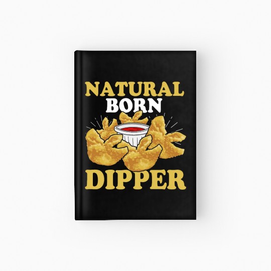 Natural Born DipperFunny Crab Rangoon Hardcover Journal
