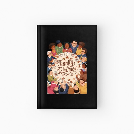 Joyous Family Reunion Feast Hardcover Journal