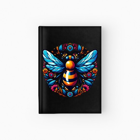 Queen Bee Jewelry Jewels Cute Beekeeping Beekeeper Hardcover Journal