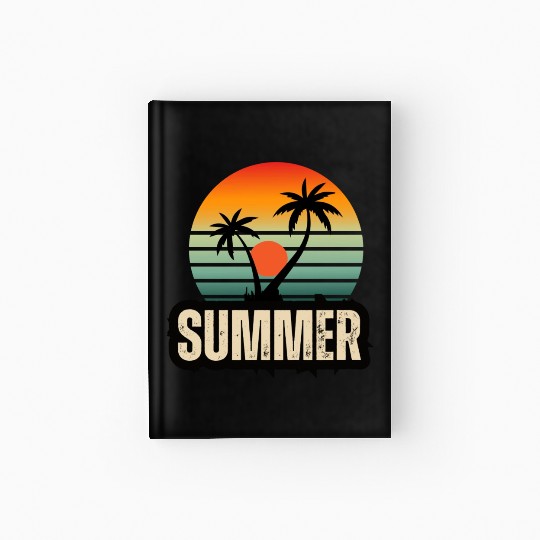 Tropical Serenity: A Sunset Symphony Hardcover Journal