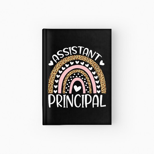 Assistant Principal Back To School First Day Hardcover Journal