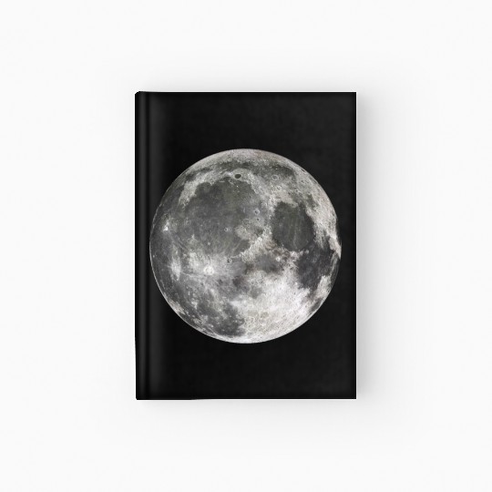 Cool Full Moon - Solar Eclipse, Moon Phases Totali Hardcover Journal