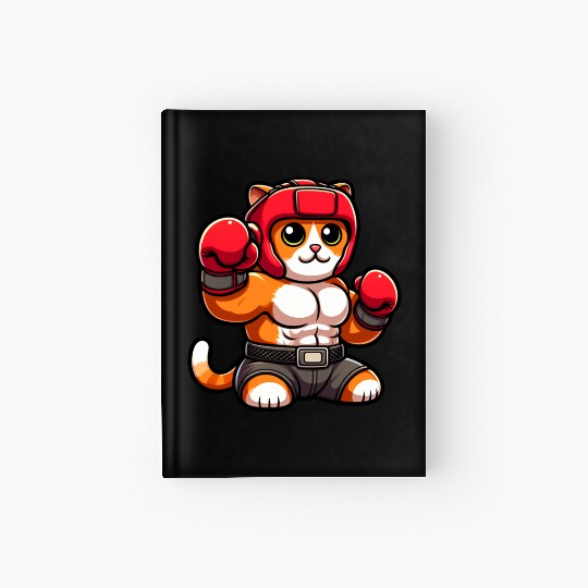 Red Band Fighter Cub Hardcover Journal