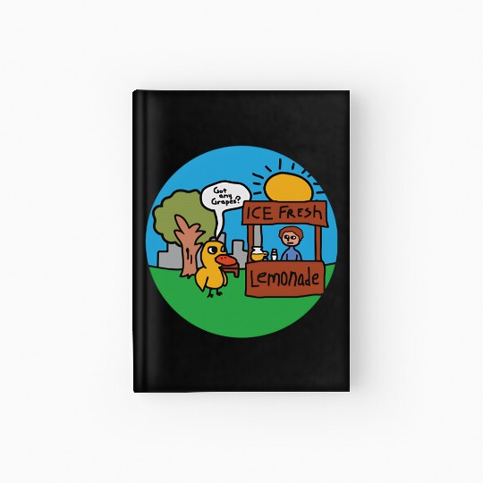 Lemonade Duck Hardcover Journal