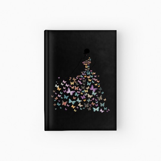 Colorful Butterfly Elegant for All Seasons Hardcover Journal