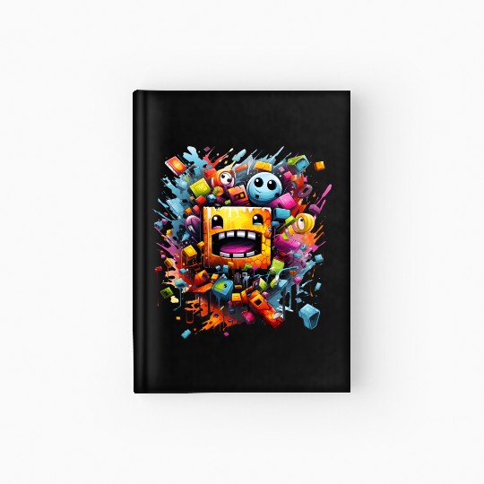 geometry dash Hardcover Journal