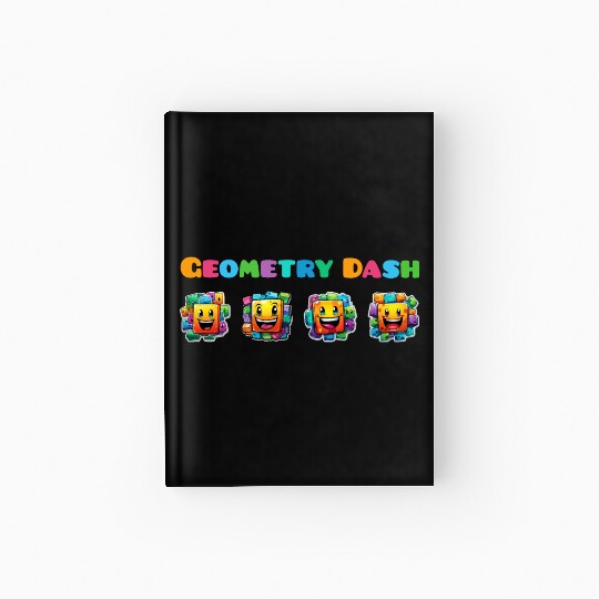 Geometry dash Hardcover Journal
