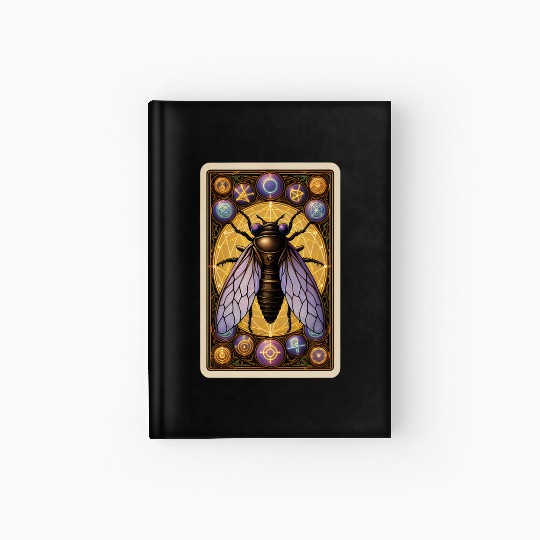 CICADA INVASION 2024 TAROT CARD, CICADAGEDDON 2024 Hardcover Journal