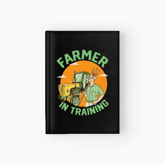 Farmer In Training Farming Animal Farm Hardcover Journal