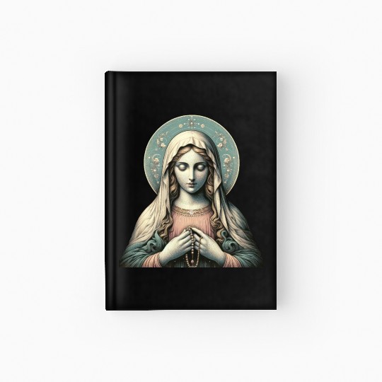 Serene Madonna ic Image Hardcover Journal