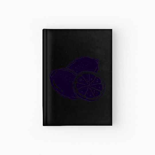 Citrus - Fruit - Orange - Lime - Grapefruit - Lemo Hardcover Journal
