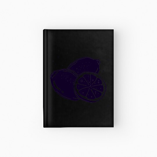 Citrus - Fruit - Orange - Lime - Grapefruit - Lemo Hardcover Journal