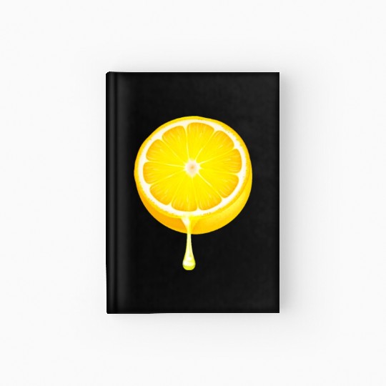 Citrus - Fruits - Orange - Lime - Grapefruit - Lem Hardcover Journal