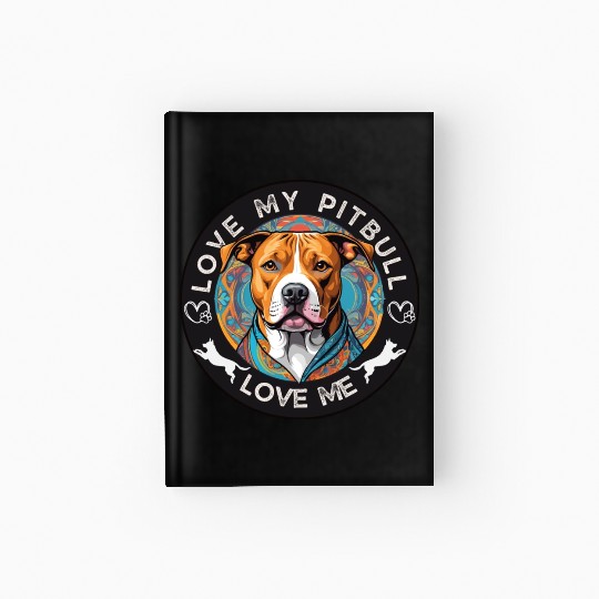 American Pitbull Terrier Hardcover Journal