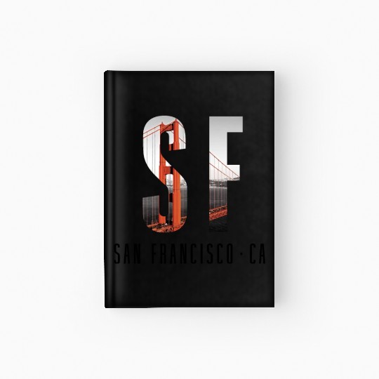 San Francisco CA Hardcover Journal