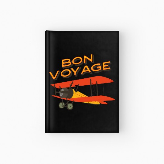 Bon Voyage Hardcover Journal