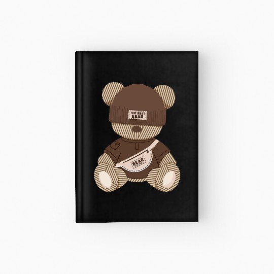 Cool Teddy Bear: Best Bear Design Hardcover Journal