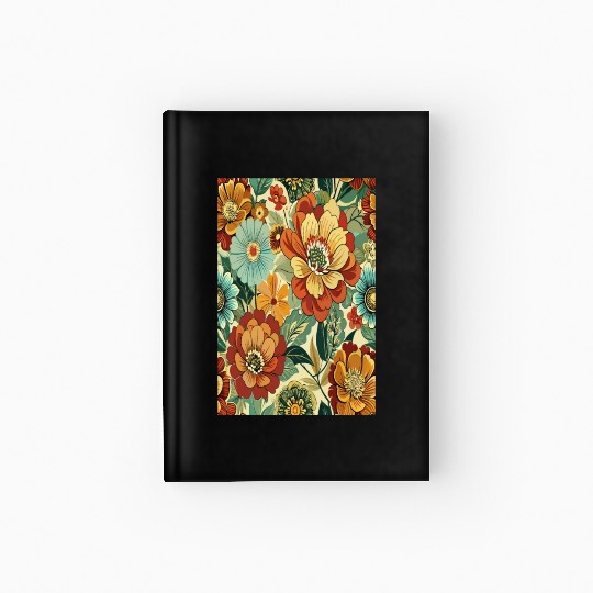 Timeless Blossoms: A Vintage Floral Tapestry Hardcover Journal