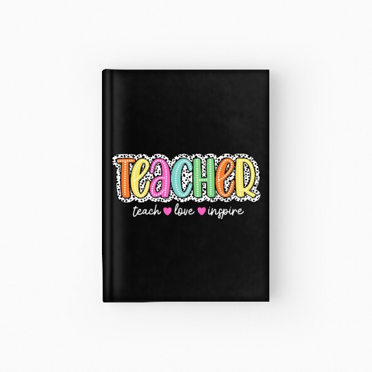 Teacher Dalmatian Hardcover Journal