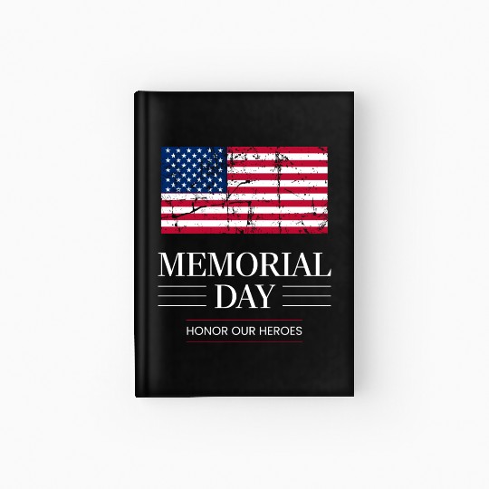 Memorial Day Hardcover Journal