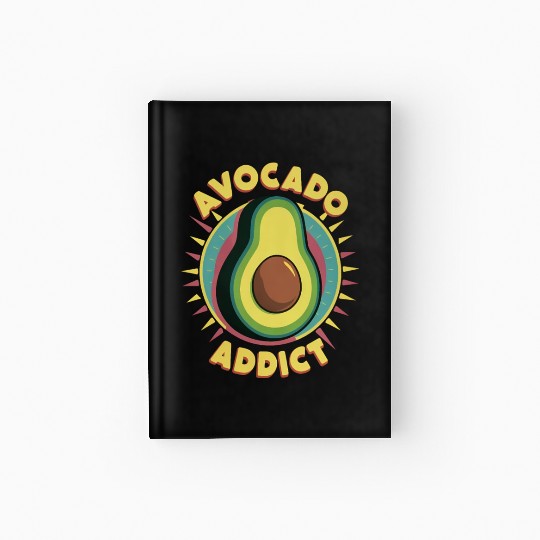 Avocado Addict Hardcover Journal
