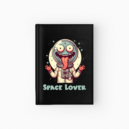 Space Alien - Space lovers - Astronaut Hardcover Journal