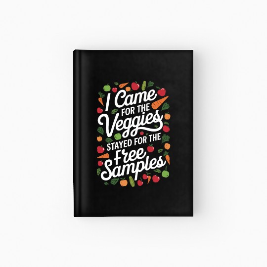 Farmers Market Farmer Agriculture Farming Food Hardcover Journal