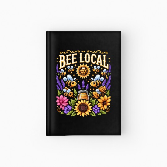 Farmers Market Farmer Agriculture Farming Food Hardcover Journal