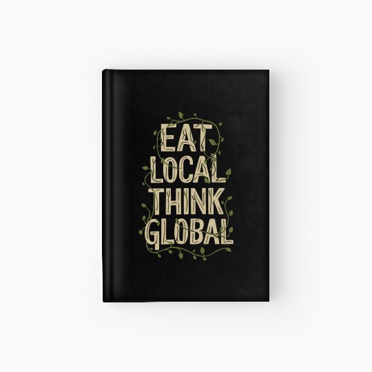Farmers Market Farmer Agriculture Farming Food Hardcover Journal