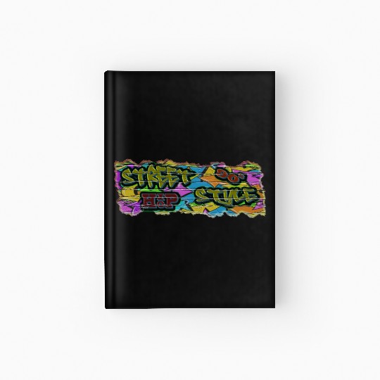 Street Style, hip-hop, 90s, graffiti Hardcover Journal